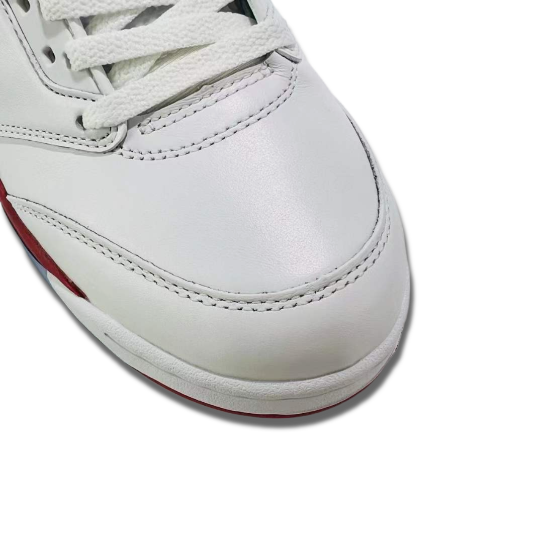 Air Jordan 5 “Fire Red” with Black Tongue