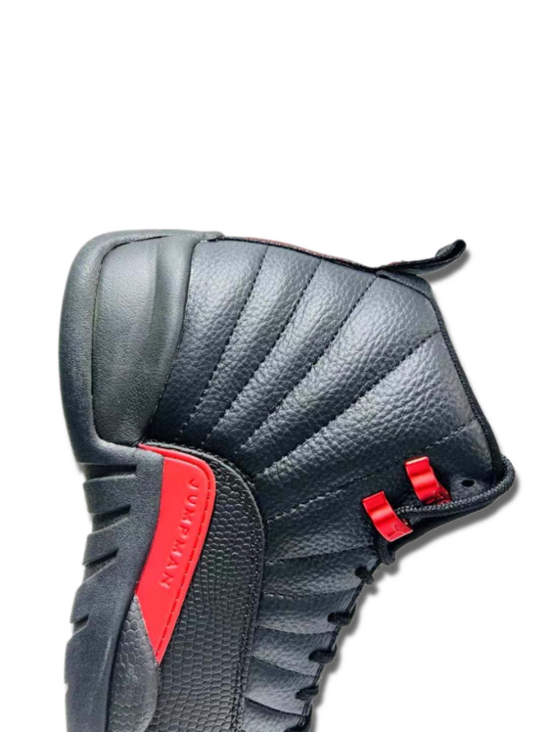 Air Jordan 12 in Black and Red