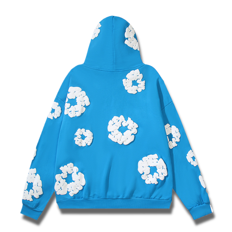 Denim Tears Cotton Wreath Hoodie – Sky Blue