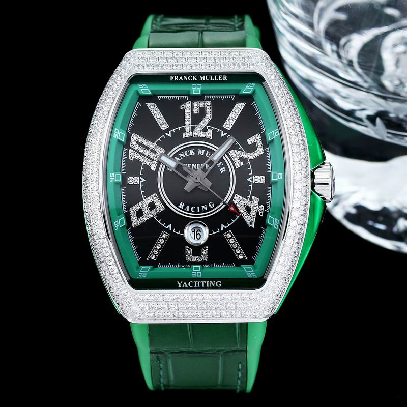 Franck Muller watches in green
