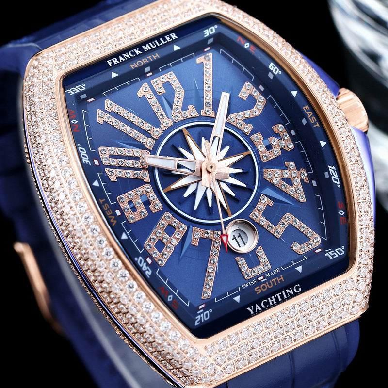 Franck Muller watches in blue