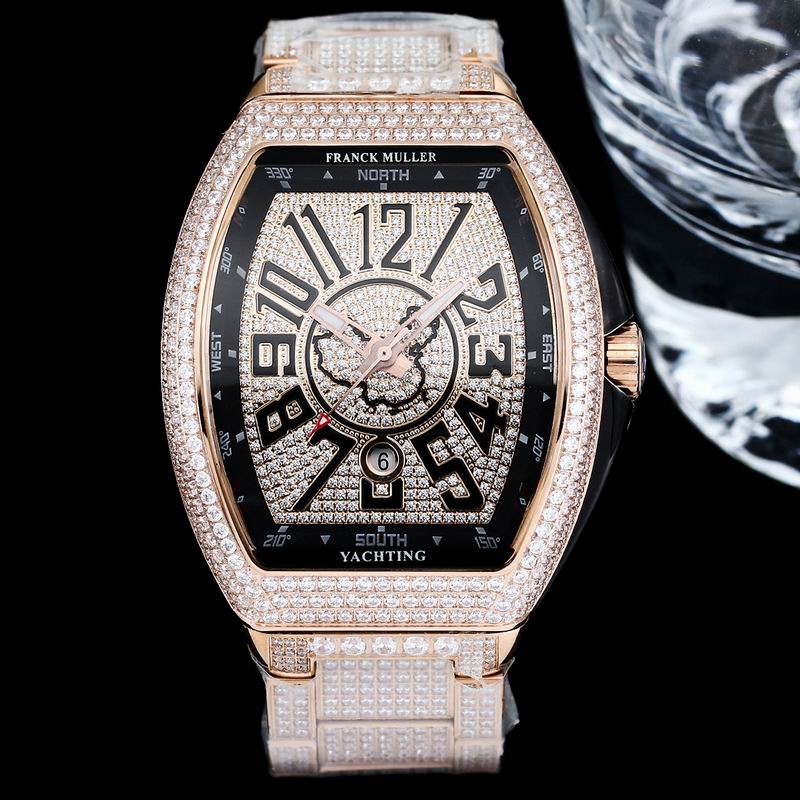 Franck Muller watches in gold with diamond