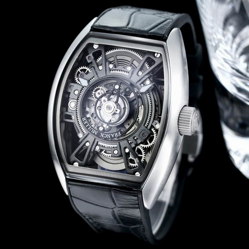 Franck Muller watches in black with silver