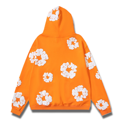 Denim Tears Cotton Wreath Hoodie – Orange