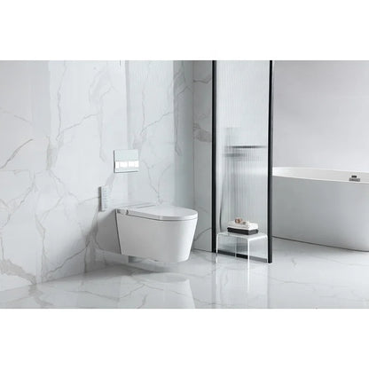 New Design ECO Toilet Bowl Set Bathroom Intelligent Ceramic Rimless Wall Hung Smart Toilet