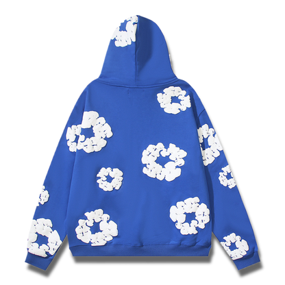 Denim Tears Cotton Wreath Hoodie – Blue