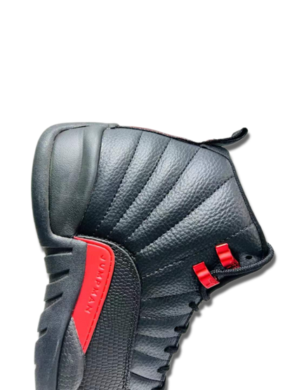 Air Jordan 12 in Black and Red