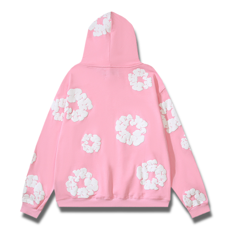 Denim Tears Cotton Wreath Hoodie – Pink