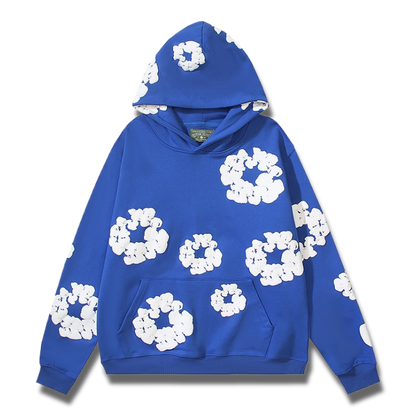 Denim Tears Cotton Wreath Hoodie – Blue