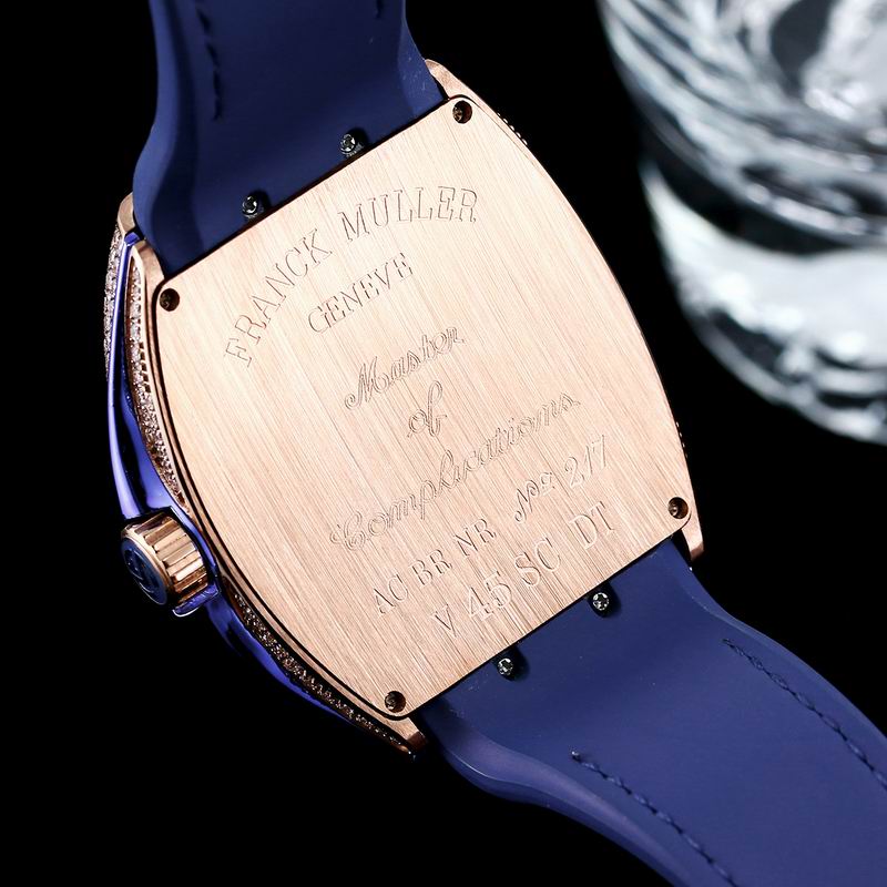 Franck Muller watches in blue
