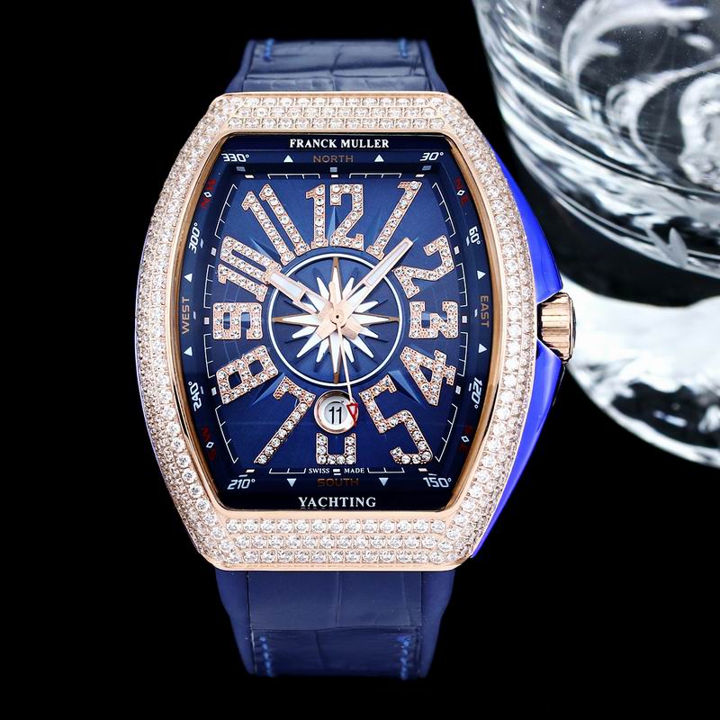 Franck Muller watches in blue