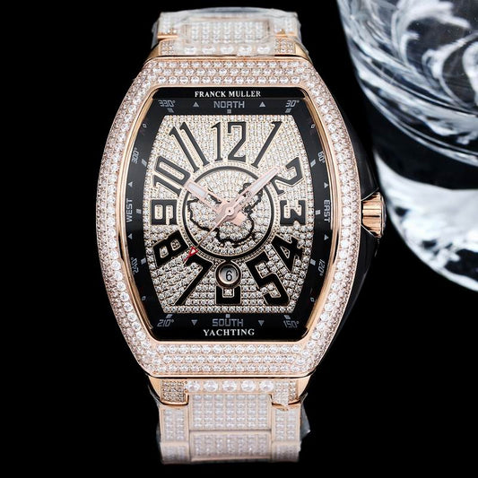 Franck Muller watches in gold with diamond