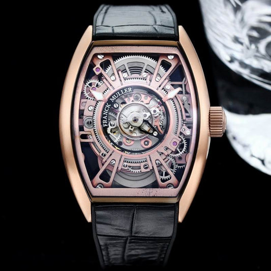 Franck Muller watches in black with gold