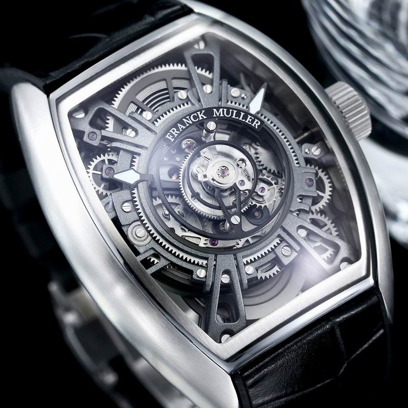 Franck Muller watches in black with silver