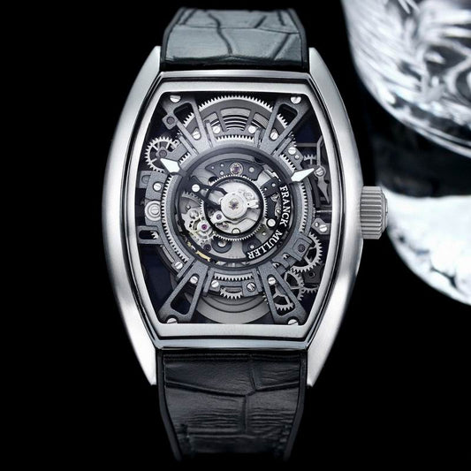 Franck Muller watches in black with silver