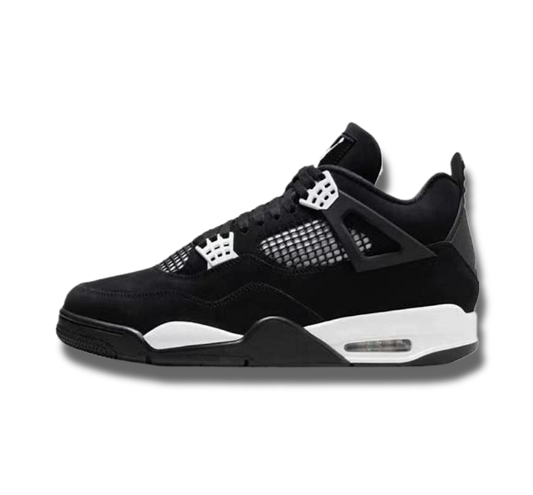 Air Jordan 4 in Black and White