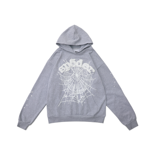 sp5der hoodie Gray