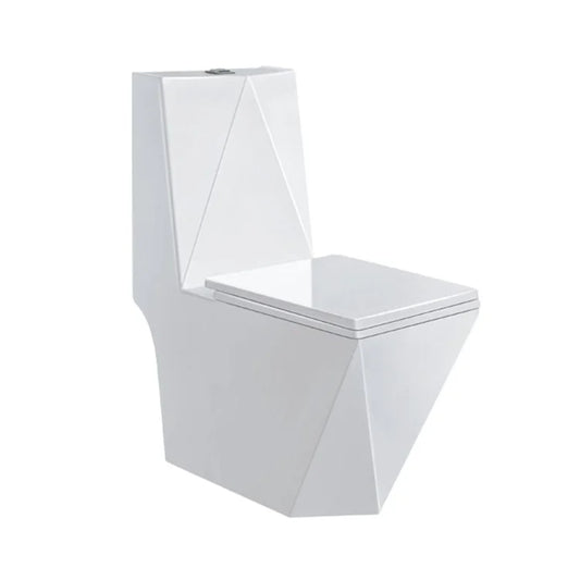 Western Gold Wall Hung Smart Toilet Designer White Toilet