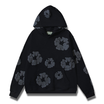 Denim Tears Cotton Wreath Hoodie – Black