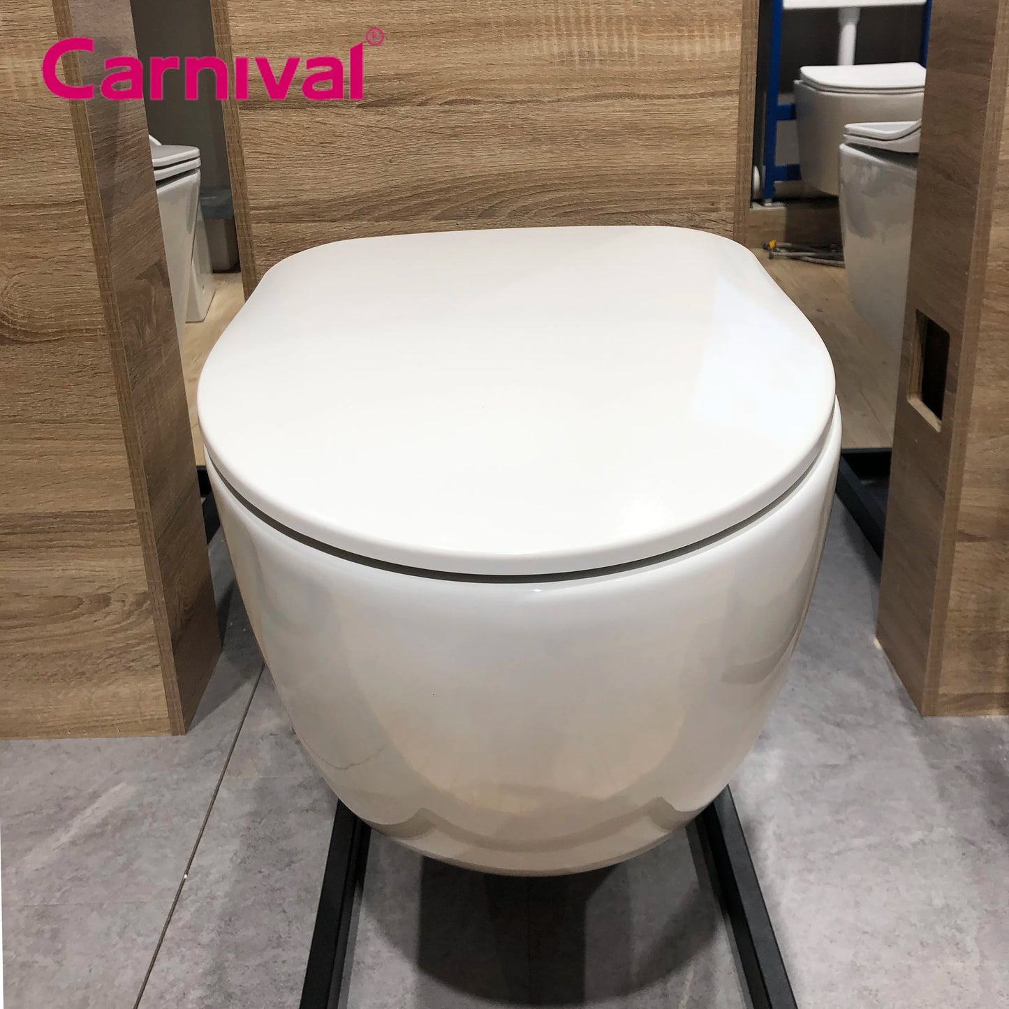 China Supplier European Senior Style Wall Hung Toilet Bathroom Ceramic Hidden Water Tank Wall Mounted Toilet Commode