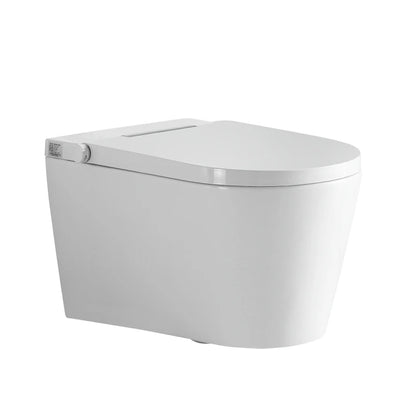 New Design ECO Toilet Bowl Set Bathroom Intelligent Ceramic Rimless Wall Hung Smart Toilet