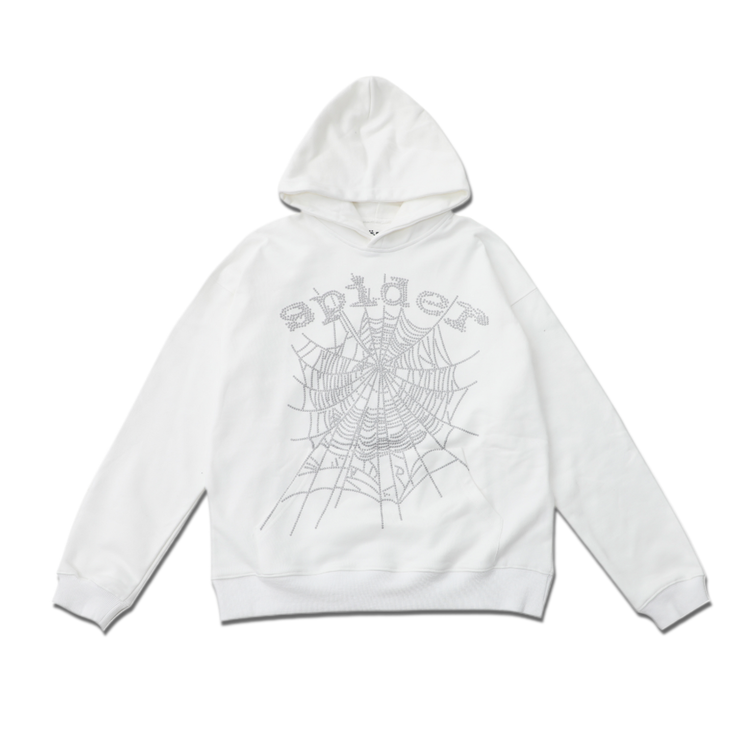WHITE SPIDER HOODIE