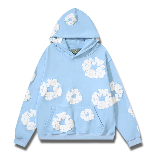 Denim Tears Cotton Wreath Hoodie – Sky Blue