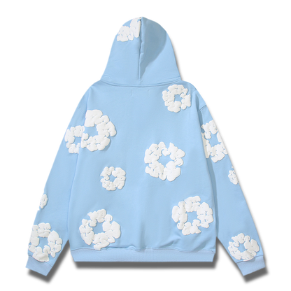 Denim Tears Cotton Wreath Hoodie – Sky Blue