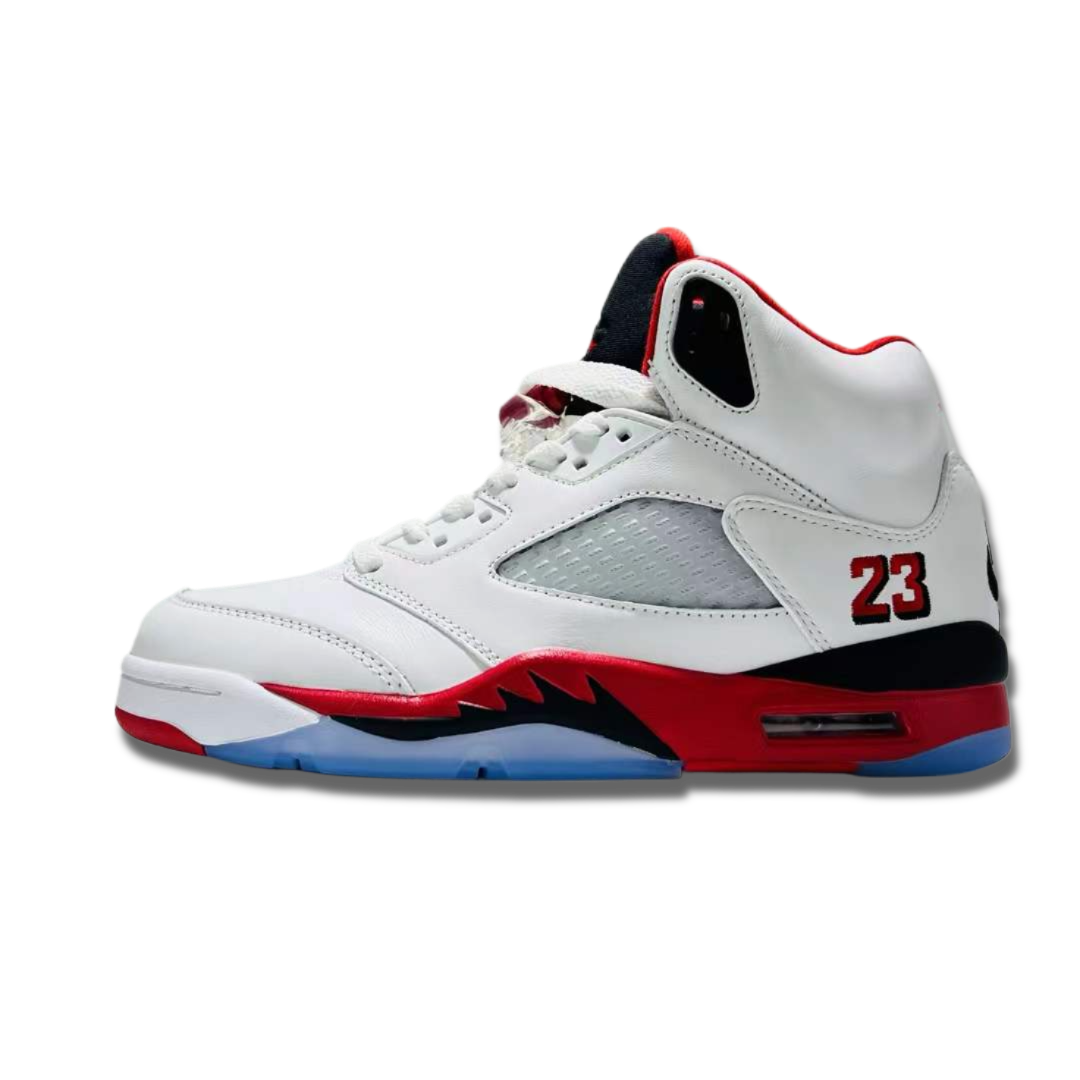 Air Jordan 5 “Fire Red” with Black Tongue
