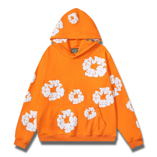 Denim Tears Cotton Wreath Hoodie – Orange